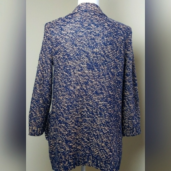 Sparrow Anthropologie navy fringe open cardigan - Picture 7 of 8